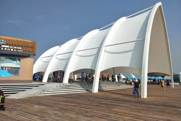 盤錦黃金海岸膜結(jié)構(gòu)產(chǎn)品展示